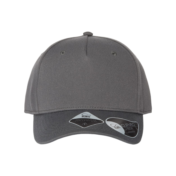 Atlantis® Sustainable Recycled Poly Twill Five-Panel Cap