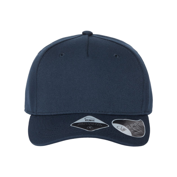 Atlantis® Sustainable Recycled Poly Twill Five-Panel Cap