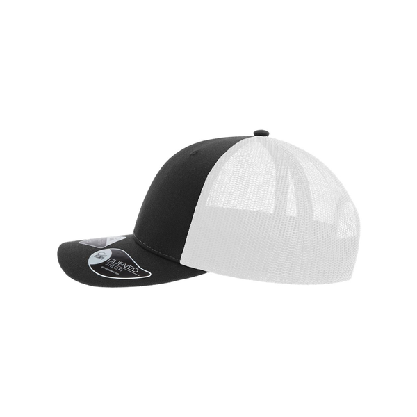 Atlantis® Sustainable Five-Panel Recycled Poly Twill Trucker Cap