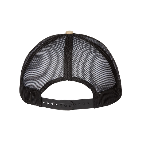 Atlantis® Sustainable Five-Panel Recycled Poly Twill Trucker Cap