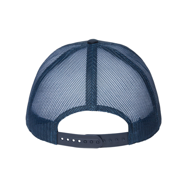 Atlantis® Sustainable Five-Panel Recycled Poly Twill Trucker Cap