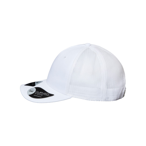 Atlantis® Sustainable Five-Panel Recycled Poly Twill Trucker Cap