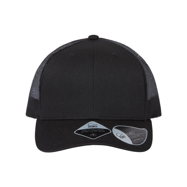 Atlantis® Sustainable Recycled Poly Twill Trucker Cap