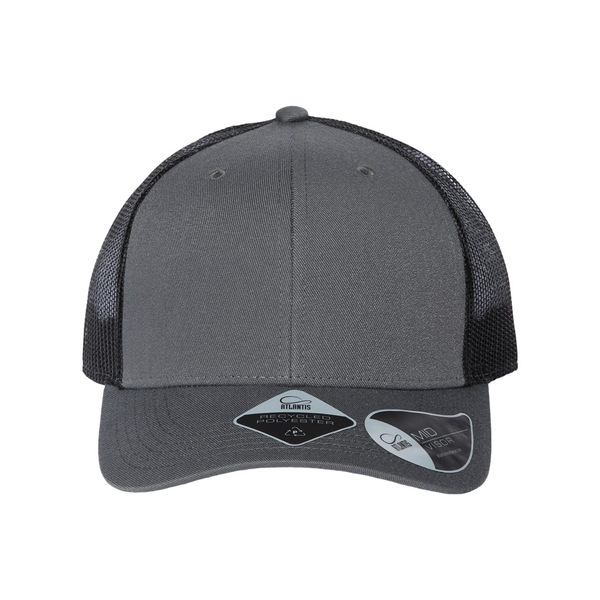 Atlantis® Sustainable Recycled Poly Twill Trucker Cap