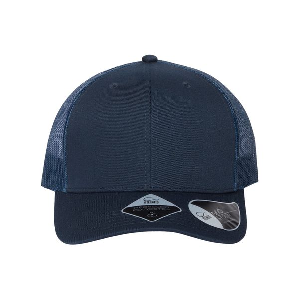 Atlantis® Sustainable Recycled Poly Twill Trucker Cap