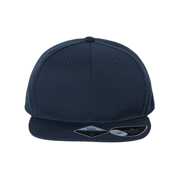 Atlantis® Sustainable Recycled Poly Twill Flat Bill Cap