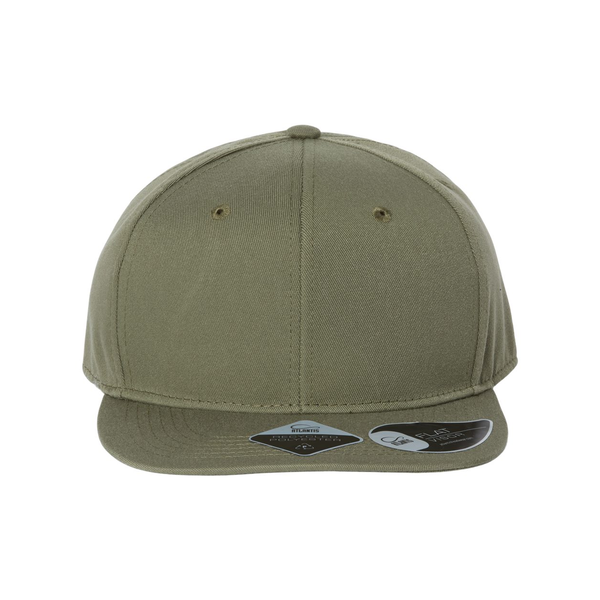 Atlantis® Sustainable Recycled Poly Twill Flat Bill Cap