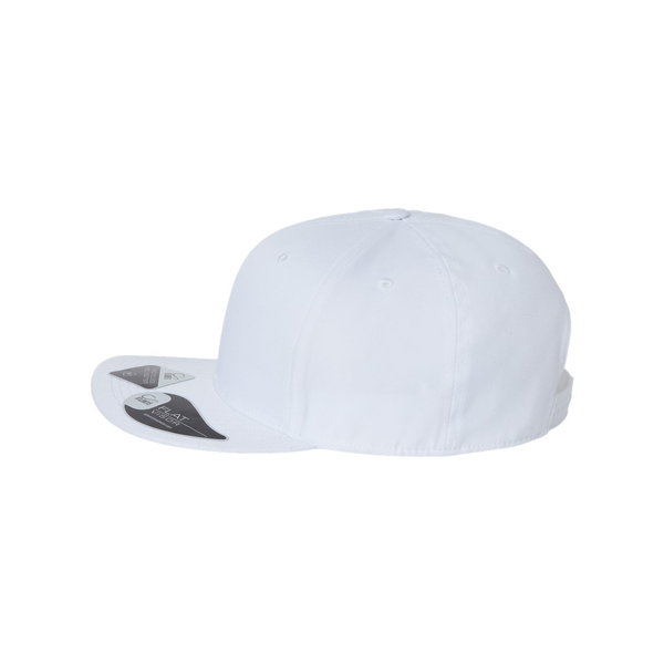 Atlantis® Sustainable Recycled Poly Twill Flat Bill Cap
