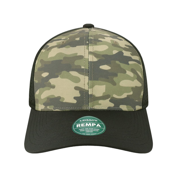 Legacy® Reclaim Mid-Pro Recycled Poly Adjustable Cap