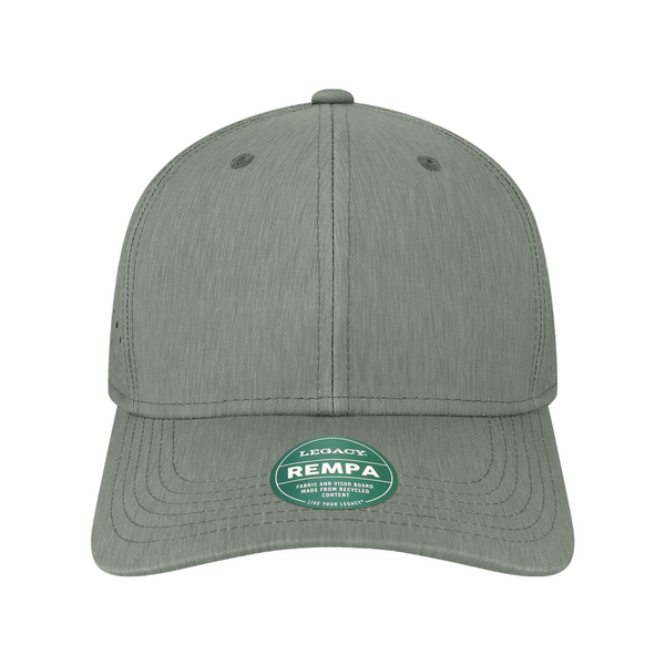 Legacy® Reclaim Mid-Pro Recycled Poly Adjustable Cap