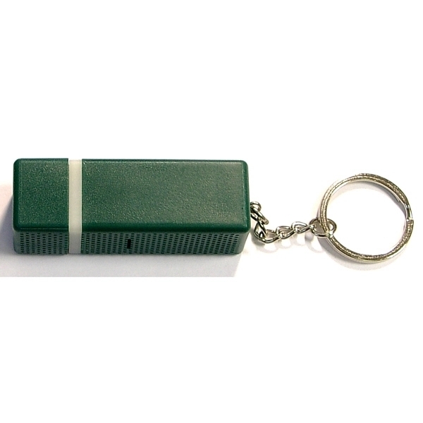 Square Shape LED Flashlight Key Chain