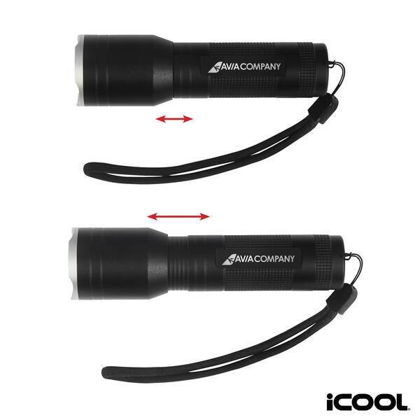 iCOOL® Butte 500-Lumen Aluminum Tactical Flashlight