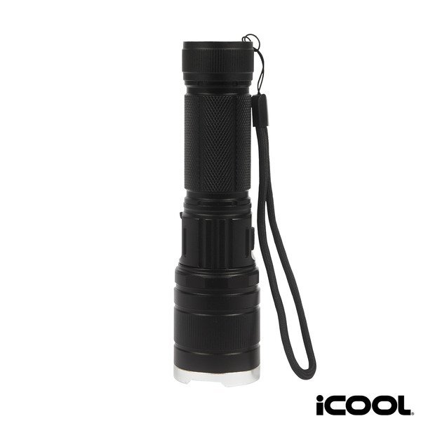 iCOOL® Telluride Rechargeable 480-Lumen Aluminum Tactical Flashlight