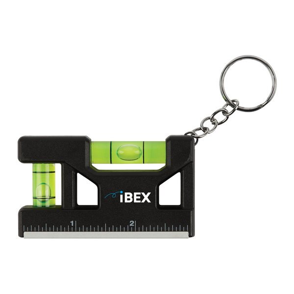 Hank 3" Level & Ruler Key Ring