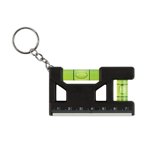 Hank 3" Level & Ruler Key Ring