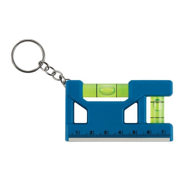 Hank 3" Level & Ruler Key Ring
