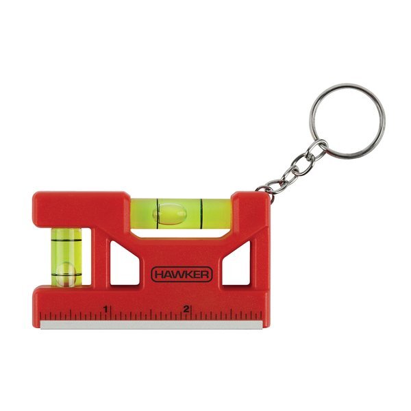 Hank 3" Level & Ruler Key Ring