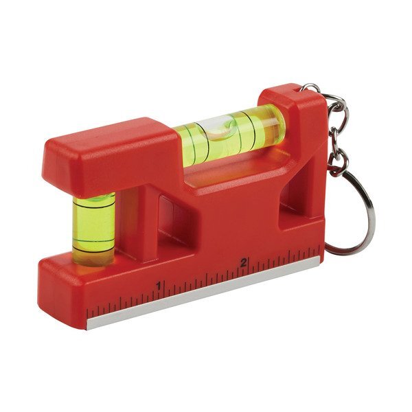 Hank 3" Level & Ruler Key Ring