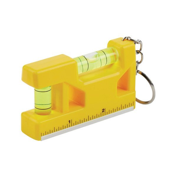 Hank 3" Level & Ruler Key Ring