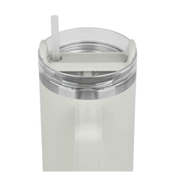 Riley Double Wall Stainless Steel Travel Mug w/ Straw, 40oz.