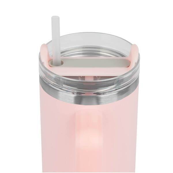 Riley Double Wall Stainless Steel Travel Mug w/ Straw, 40oz.