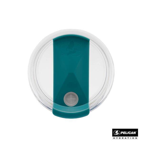 Pelican™ Porter Shimmer Double Wall Stainless Steel Travel Mug w/ Straw, 40oz.