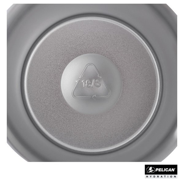 Pelican™ Porter Shimmer Double Wall Stainless Steel Travel Mug w/ Straw, 40oz.