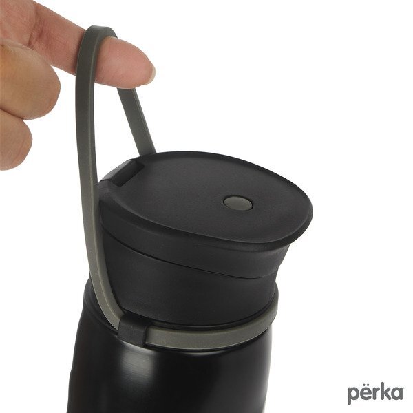 Perka® Tristan Single Wall Stainless Steel Sport Bottle, 34oz.