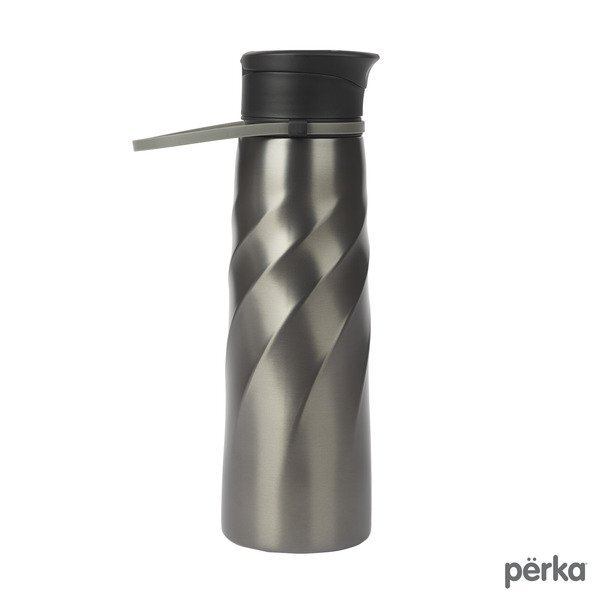 Perka® Tristan Single Wall Stainless Steel Sport Bottle, 34oz.