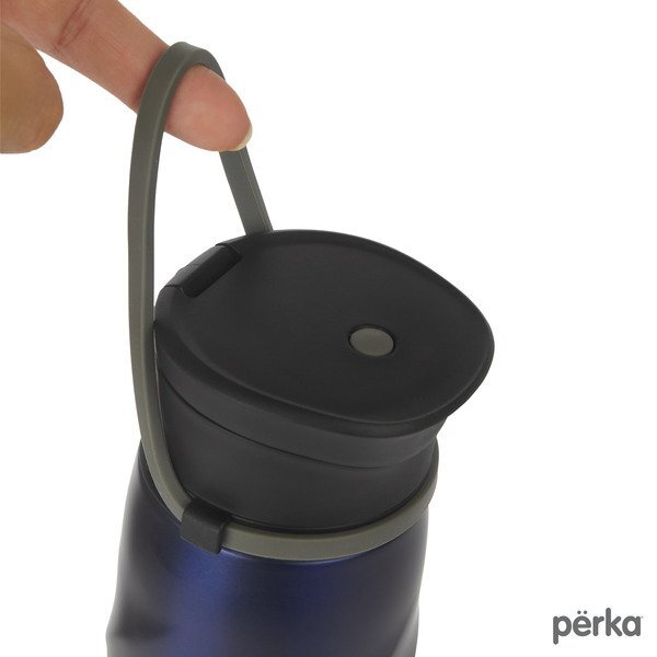 Perka® Tristan Single Wall Stainless Steel Sport Bottle, 34oz.