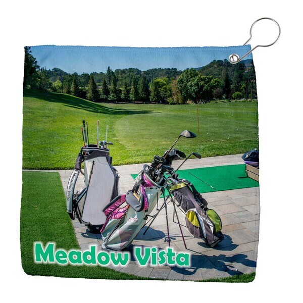Micro-Fiber Sublimated Golf Towel