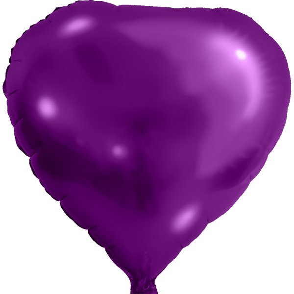 Heart Helium Saver XtraLife® Foil Balloon, 17"