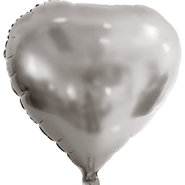 Heart Helium Saver XtraLife® Foil Balloon, 17"