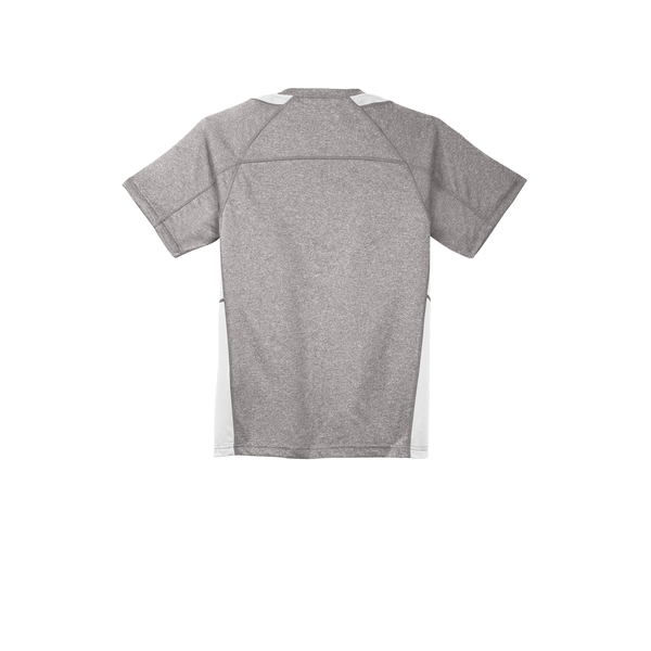Sport-Tek® Heather Colorblock Contender™ Performance Tee