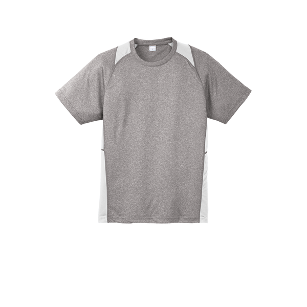 Sport-Tek® Heather Colorblock Contender™ Performance Tee