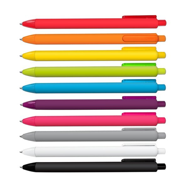 Flex Soft Touch Rubberized Ball Point Pen