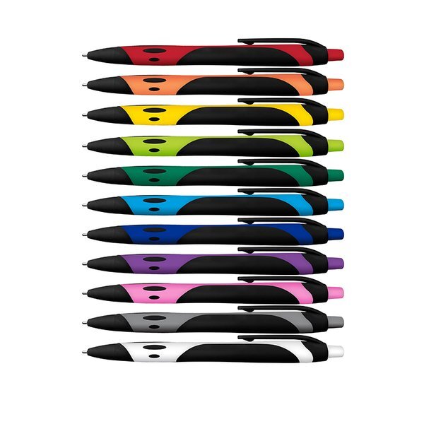 Gel Sport Soft Touch Black Barell Rubberized Hybrid Ink Gel Pen