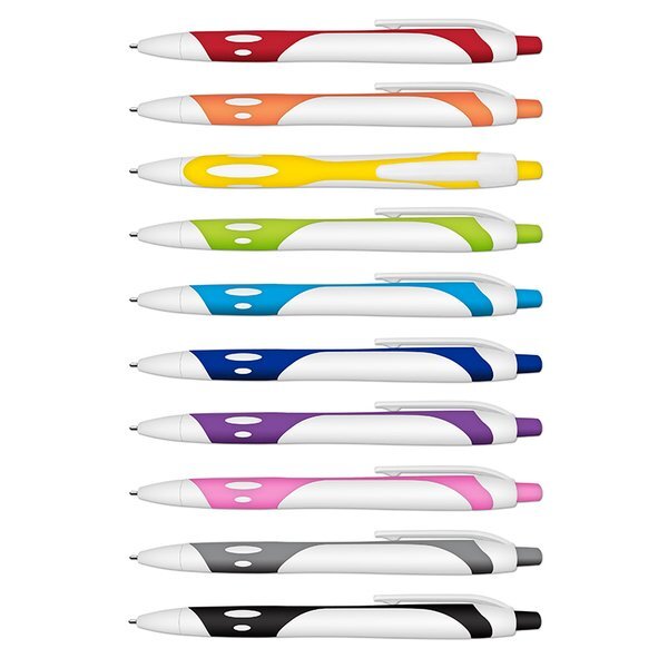 Gel Sport Soft Touch White Barell Rubberized Hybrid Ink Gel Pen