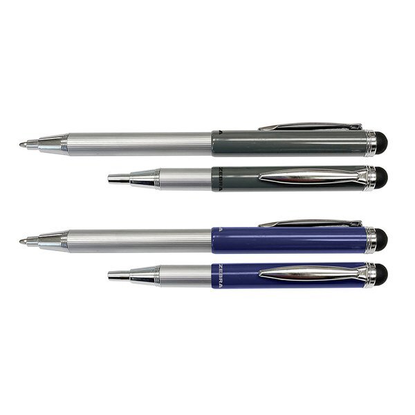 Zebra Telescopic Expandable Metal Ball Point Pen & Stylus
