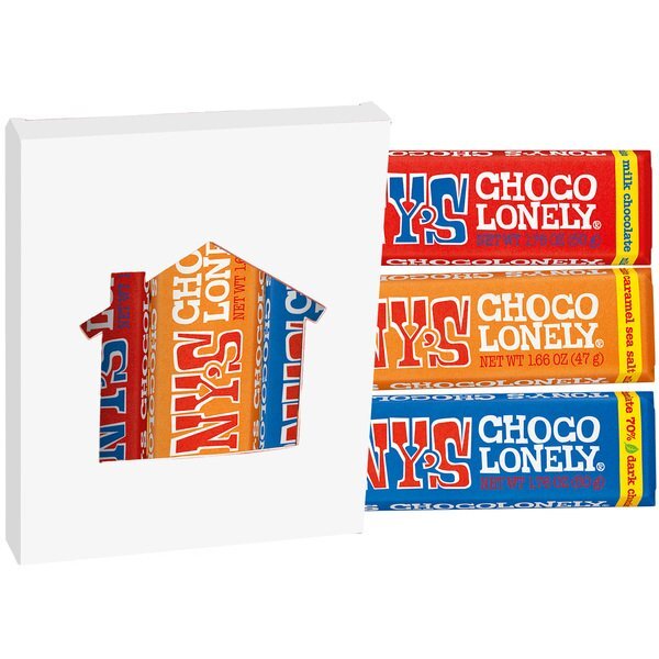Tony's Chocolonely® Bars in House Window Box