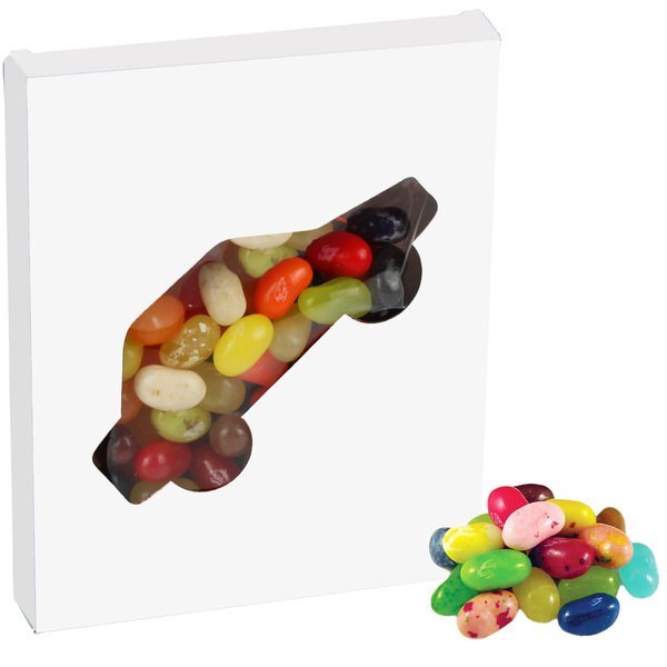 Jelly Beans in Car Window Box
