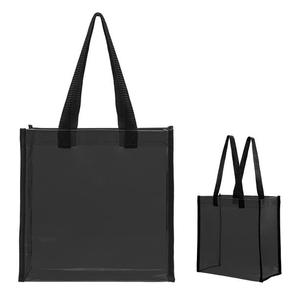 Colby Transparent PVC Tote Bag