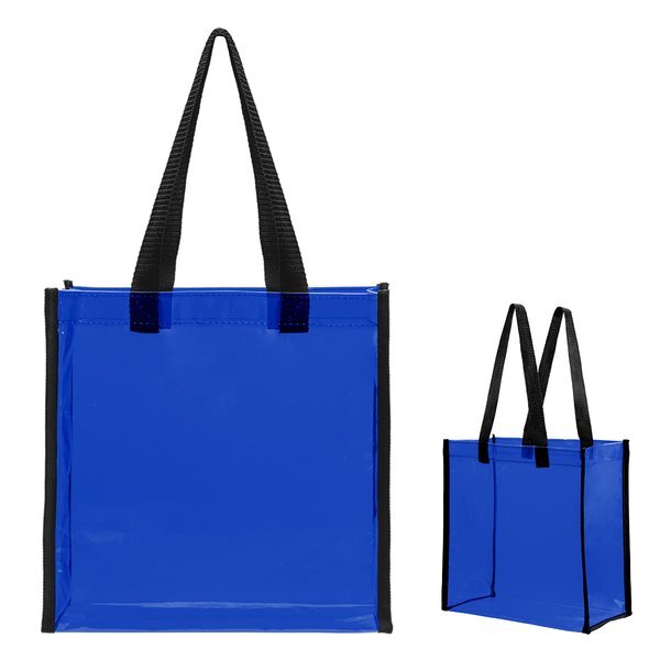 Colby Transparent PVC Tote Bag