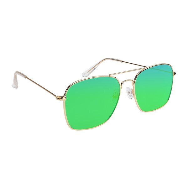Aviator Sunglasses w/ Mirror Lenses