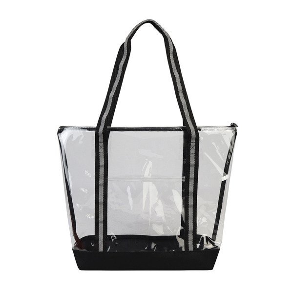 Capitola Clear TPU Zippered Tote