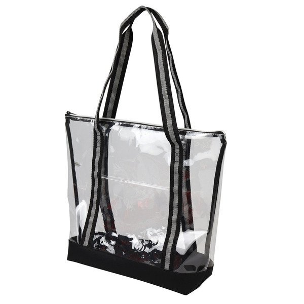 Capitola Clear TPU Zippered Tote