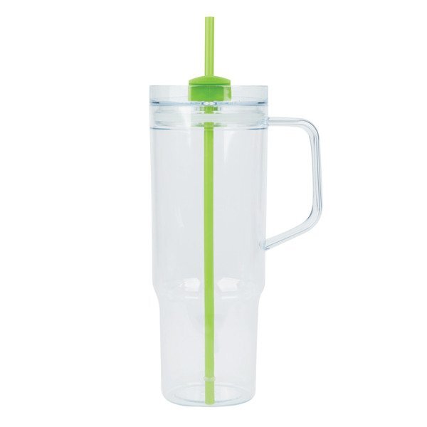 Oliver Clear AS Travel Mug w/ Straw, 40oz.