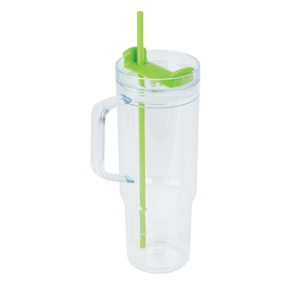 Oliver Clear AS Travel Mug w/ Straw, 40oz.