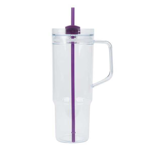 Oliver Clear AS Travel Mug w/ Straw, 40oz.