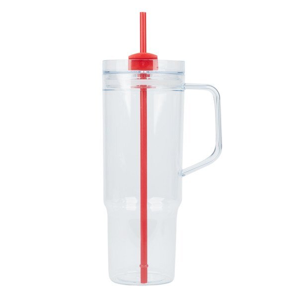 Oliver Clear AS Travel Mug w/ Straw, 40oz.